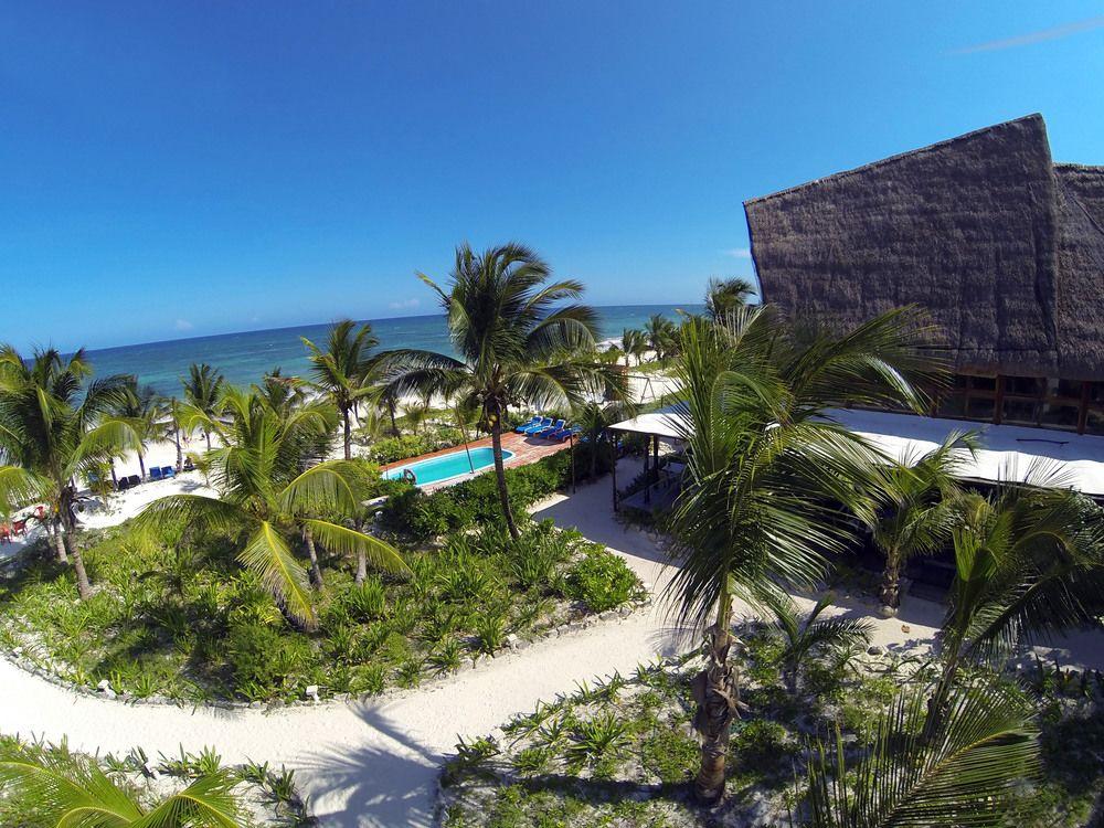 Hotel Cabana Los Lirios Tulum Exterior foto