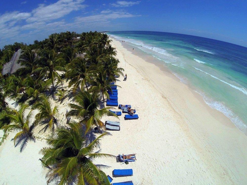 Hotel Cabana Los Lirios Tulum Exterior foto