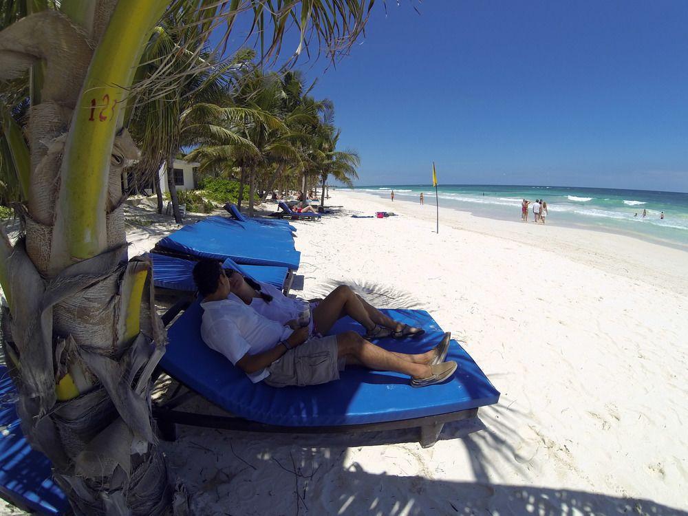 Hotel Cabana Los Lirios Tulum Exterior foto