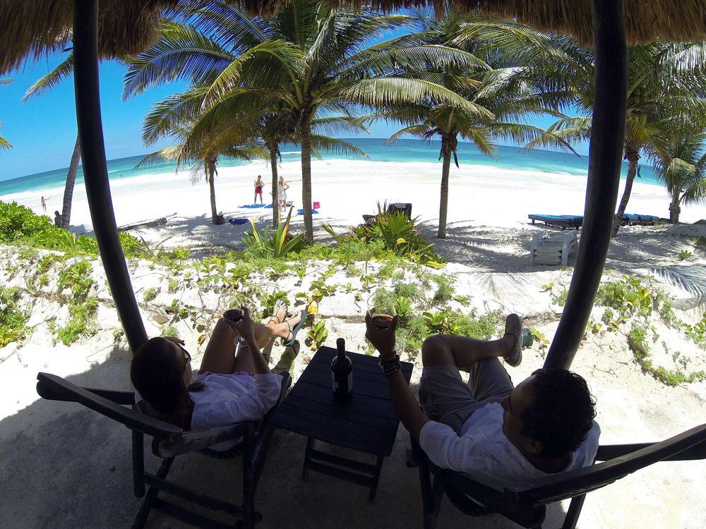 Hotel Cabana Los Lirios Tulum Exterior foto