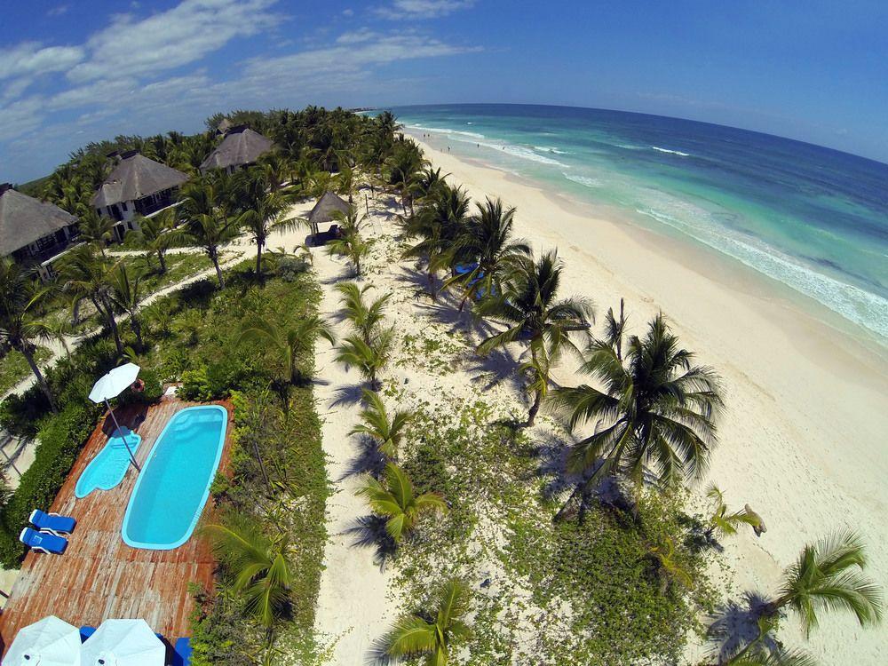 Hotel Cabana Los Lirios Tulum Exterior foto