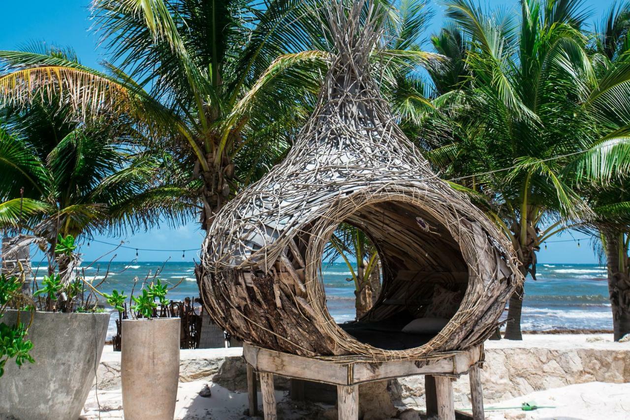 Hotel Cabana Los Lirios Tulum Exterior foto