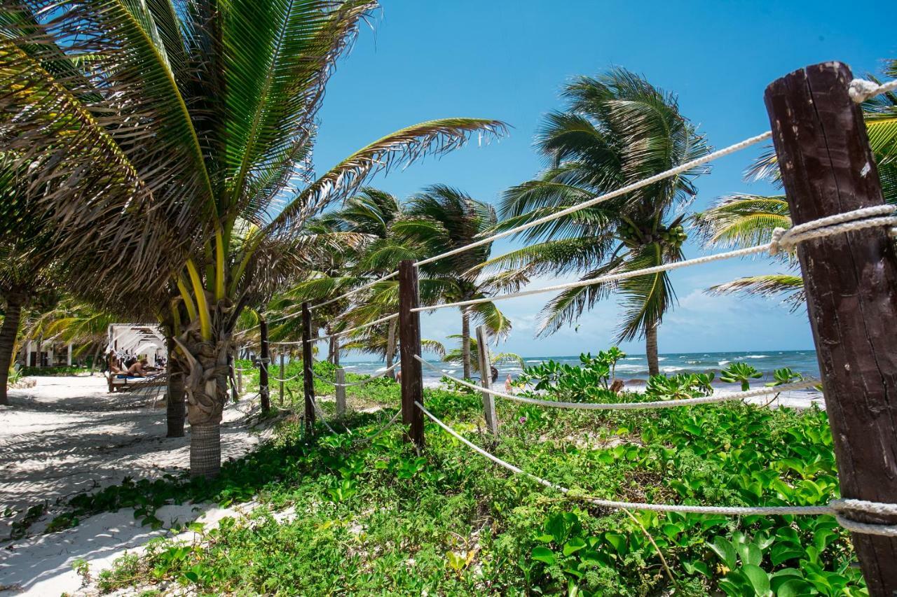 Hotel Cabana Los Lirios Tulum Exterior foto