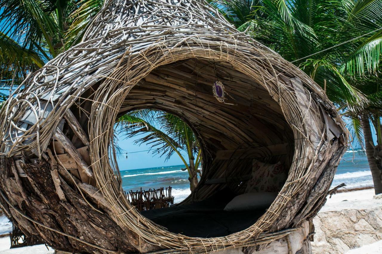 Hotel Cabana Los Lirios Tulum Exterior foto